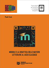 eBook, Moodle e la didattica delle materie letterarie al Liceo classico, Tomè, Paola, Tangram edizioni scientifiche