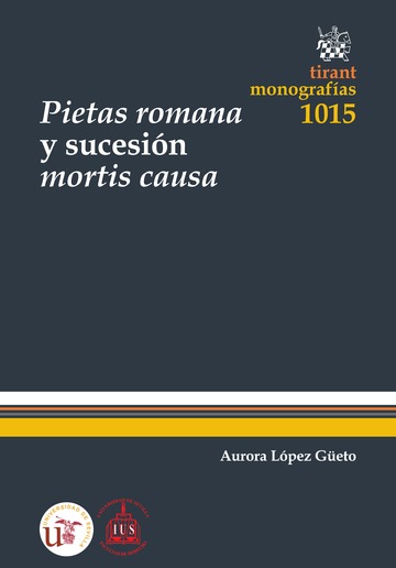 E-book, Pietas romana y sucesión mortis causa, Tirant lo Blanch