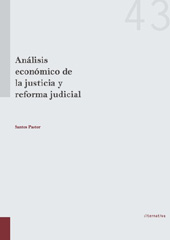 E-book, Análisis económico de la justicia y reforma judicial, Pastor, Santos, Tirant lo Blanch