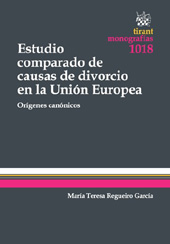 E-book, Estudio comparado de causas de divorcio en la Unión Europea : orígenes canónicos, Tirant lo Blanch