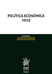 eBook, Política económica 2015, Tirant lo Blanch