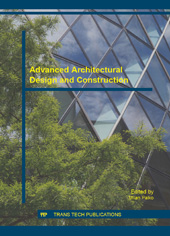 eBook, Advanced Architectural Design and Construction, Trans Tech Publications Ltd