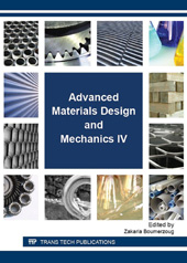 E-book, Advanced Materials Design and Mechanics IV, Trans Tech Publications Ltd
