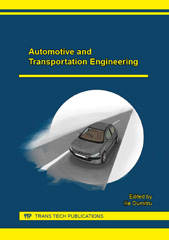 E-book, Automotive and Transportation Engineering, Trans Tech Publications Ltd