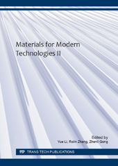 E-book, Materials for Modern Technologies II, Trans Tech Publications Ltd