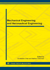 E-book, Mechanical Engineering and Aeronautical Engineering, Trans Tech Publications Ltd
