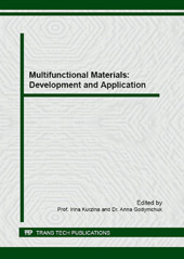E-book, Multifunctional Materials : Development and Application, Trans Tech Publications Ltd