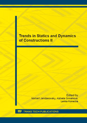 E-book, Trends in Statics and Dynamics of Constructions II, Trans Tech Publications Ltd