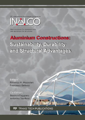 eBook, Aluminium Constructions : Sustainability, Durability and Structural Advantages, Trans Tech Publications Ltd