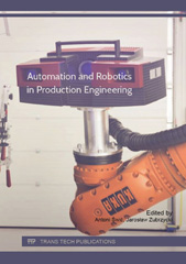 E-book, Automation and Robotics in Production Engineering, Trans Tech Publications Ltd