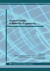 E-book, Current Trends in Materials Engineering, Trans Tech Publications Ltd