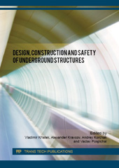 E-book, Design, Construction and Safety of Underground Structures, Trans Tech Publications Ltd