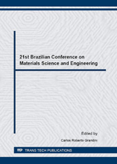 E-book, 21st Brazilian Conference on Materials Science and Engineering, Trans Tech Publications Ltd