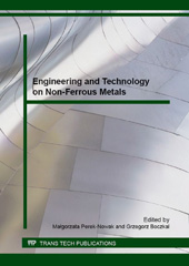 E-book, Engineering and Technology on Non-Ferrous Metals, Trans Tech Publications Ltd