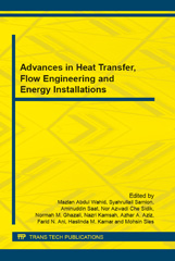 E-book, Advances in Heat Transfer, Flow Engineering and Energy Installations, Trans Tech Publications Ltd