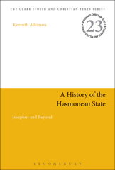 E-book, A History of the Hasmonean State, T&T Clark