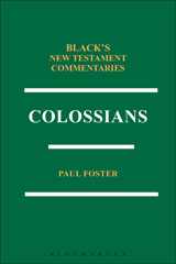 E-book, Colossians BNTC, T&T Clark