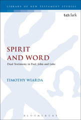 E-book, Spirit and Word, T&T Clark
