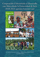E-book, Cooperación universitaria al desarrollo con África desde la Universidad de Jaén, 2010-2013 : quiénes hacemos qué, Universidad de Jaén