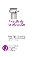 E-book, Filosofía de la educación, Universidad Nacional de Quilmes
