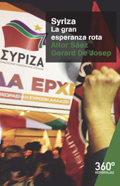 E-book, Syriza : la gran esperanza rota, Sáez Díez-Medina, Aitor, Editorial UOC