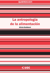 E-book, La antropología de la alimentación, Guidonet, Alícia, Editorial UOC