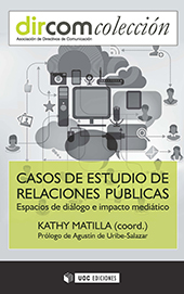 E-book, Casos de estudio de relaciones públicas : espacios de diálogo e impacto mediático, Editorial UOC