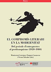 E-book, El compromís literari en la modernitat : del període d'entreguerres al postfranquisme (1920-1980), Publicacions URV