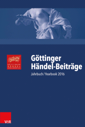 E-book, Göttinger Händel-Beiträge, Band 17 : Jahrbuch/Yearbook 2016, Vandenhoeck & Ruprecht