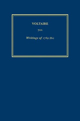 eBook, Œuvres complètes de Voltaire (Complete Works of Voltaire) 70A : Writings of 1769 (IIA), Voltaire Foundation