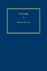 eBook, Œuvres complètes de Voltaire (Complete Works of Voltaire) 58 : Oeuvres de 1764, Voltaire, Voltaire Foundation