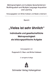 E-book, "Vieles ist sehr ähnlich" : Individuelle und gesellschaftliche Mehrsprachigkeit als bildungspolitische Aufgabe, wbv Publication