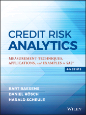 eBook, Credit Risk Analytics : Measurement Techniques, Applications, and Examples in SAS, Wiley