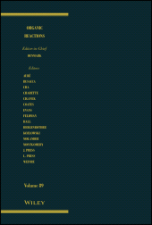 E-book, Organic Reactions, Volume 89, John Wiley & Sons