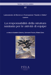 E-book, La responsabilità della struttura sanitaria per l'attività d'equipe, Pisa University Press