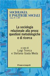 Article, L'analisi delle semantiche fondamentali della relazione sociale attraverso : la social network analysis, Franco Angeli