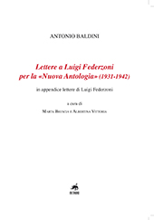 E-book, Lettere a Luigi Federzoni per la "Nuova antologia" (1931-1942) : in appendice lettere di Luigi Federzoni, Baldini, Antonio, 1889-1962, Metauro