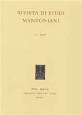 Fascículo, Rivista di studi manzoniani : VII, 2023, Fabrizio Serra