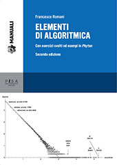 E-book, Elementi di algoritmica : con esercizi svolti ed esempi in Python, Romani, Francesco, Pisa University Press