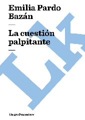 E-book, La cuestión palpitante, Linkgua Ediciones