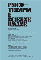 Artículo, Tracce : l'incontro in psicoterapia, tavola rotonda con Gaetano Benedetti, Medard Boss ed Eugène Minkowski (1964), Franco Angeli