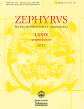 Fascicolo, Zephyrus : revista de prehistoria y arqueología : LXXIX, 1, 2017, Ediciones Universidad de Salamanca