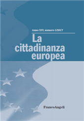 Fascículo, La cittadinanza europea : XIV, 1, 2017, Franco Angeli