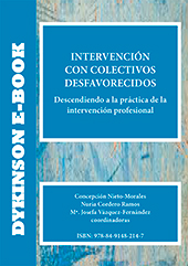 E-book, Intervención con colectivos desfavorecidos : descendiendo a la práctica de la intervención profesional, Dykinson