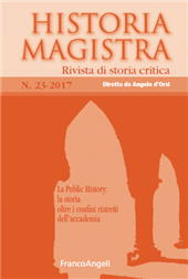 Heft, Historia Magistra : rivista di storia critica : 23, 1, 2017, Franco Angeli