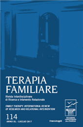 Issue, Terapia familiare : rivista interdisciplinare di ricerca ed intervento relazionale : 114, 2, 2017, Franco Angeli