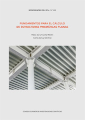 E-book, Fundamentos para el cálculo de estructuras prismáticas planas, CSIC, Consejo Superior de Investigaciones Científicas