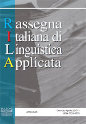 Artikel, Biblioteca Italiana dell'Educazione Linguistica, BELI : aggiornamento 2016, Bulzoni
