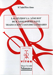 E-book, Las selihot la-'Asmurot de R. Yehudah Ha-Leví : traducción y estudio literario, Ediciones Universidad de Salamanca