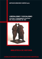 E-book, Liberalismo y socialismo : cultura y pensamiento político del exilio español de 1939, CSIC, Consejo Superior de Investigaciones Científicas